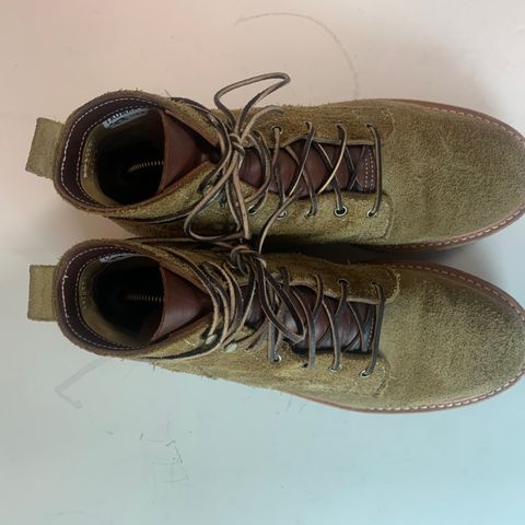 View photo of Truman Service Boot in Tasman Leather Group Coyote Roughout