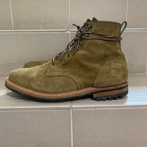 View photo of Truman Service Boot in Tasman Leather Group Coyote Roughout