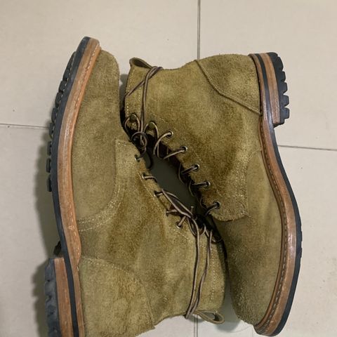 View photo of Truman Service Boot in Tasman Leather Group Coyote Roughout