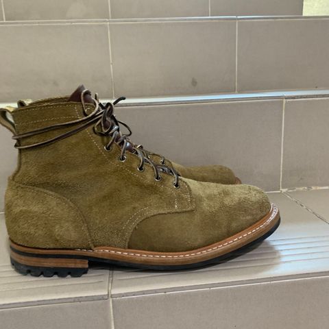 View photo of Truman Service Boot in Tasman Leather Group Coyote Roughout