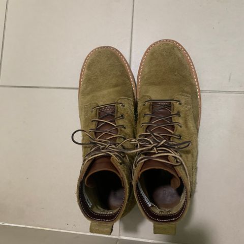 View photo of Truman Service Boot in Tasman Leather Group Coyote Roughout