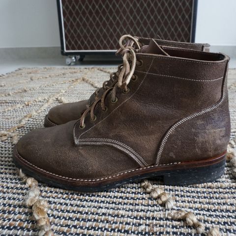 Onderhoud SVC01 Boondocker in Horween Marine Field Roughout