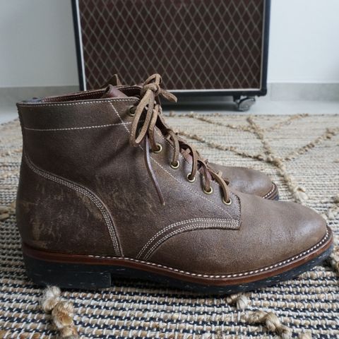 Onderhoud SVC01 Boondocker in Horween Marine Field Roughout