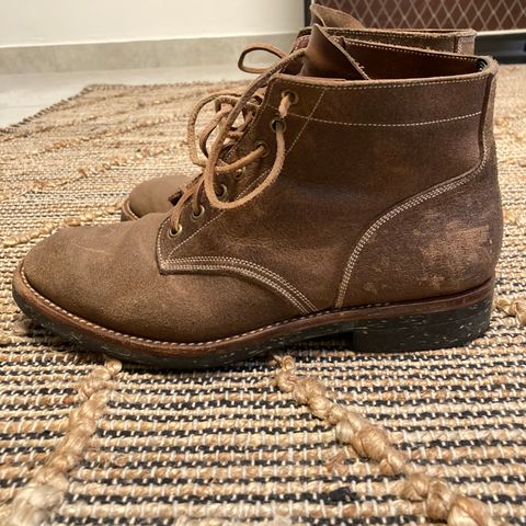 Onderhoud SVC01 Boondocker in Horween Marine Field Roughout