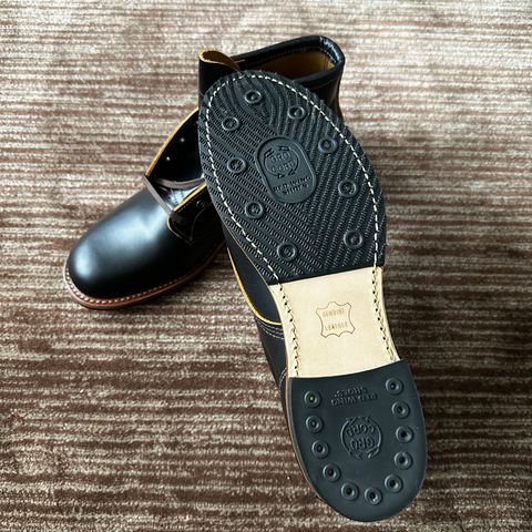 Red Wing Beckman Flatbox in S.B. Foot Black Klondike