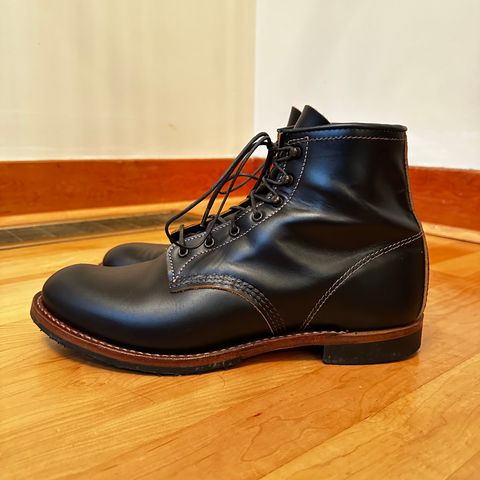 Red Wing Beckman Flatbox in S.B. Foot Black Klondike