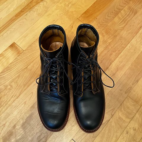 Red Wing Beckman Flatbox in S.B. Foot Black Klondike