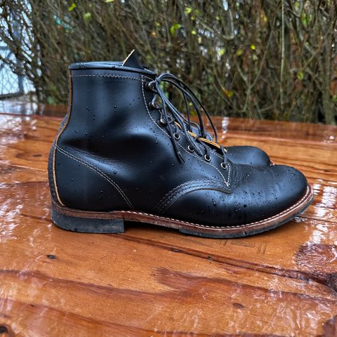Red Wing Beckman Flatbox in S.B. Foot Black Klondike