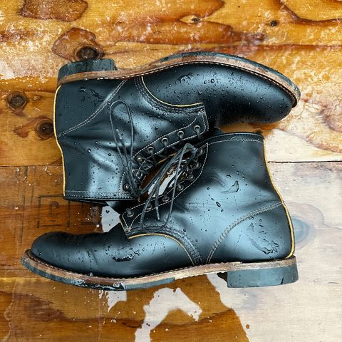Red Wing Beckman Flatbox in S.B. Foot Black Klondike