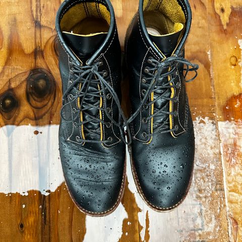 Red Wing Beckman Flatbox in S.B. Foot Black Klondike