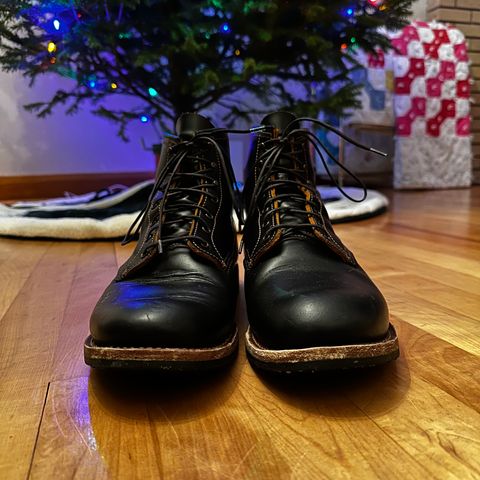 Red Wing Beckman Flatbox in S.B. Foot Black Klondike