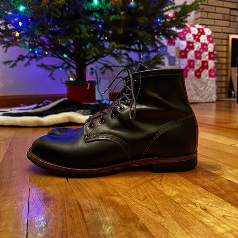 Red Wing Beckman Flatbox in S.B. Foot Black Klondike