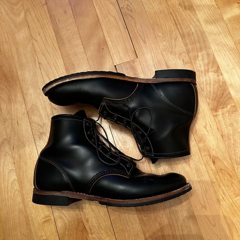 Red Wing Beckman Flatbox in S.B. Foot Black Klondike