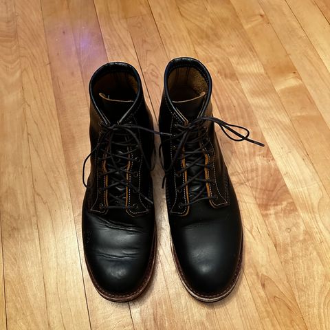 Red Wing Beckman Flatbox in S.B. Foot Black Klondike