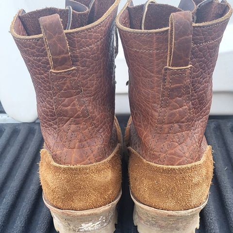 View photo of Nicks MTO in Law Tanning Brown Roughout Shruken Bison