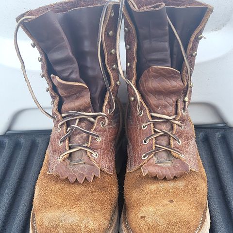 View photo of Nicks MTO in Law Tanning Brown Roughout Shruken Bison