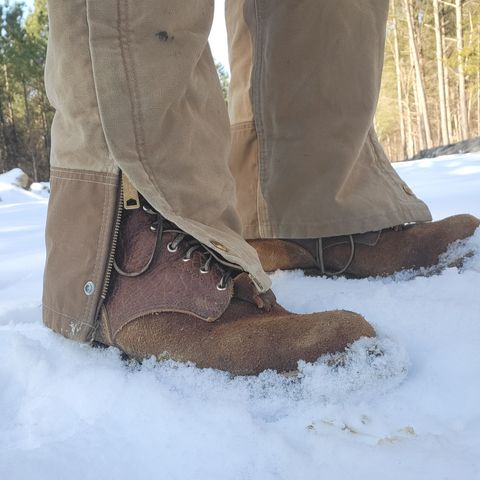 View photo of Nicks MTO in Law Tanning Brown Roughout Shruken Bison