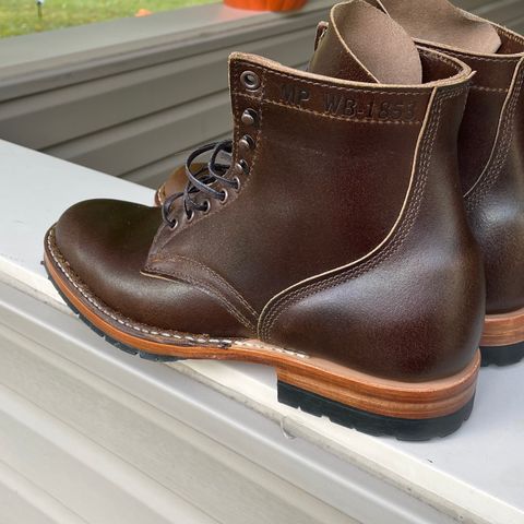 View photo of White's MP-M1 in Horween Cinnamon Waxed Flesh