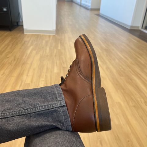 View photo of Red Wing 2126 Brogan Work Boots in S. B. Foot Dry Tanned