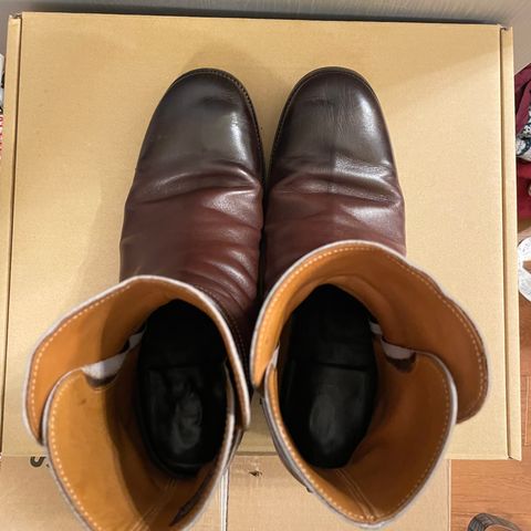 View photo of Clinch Jodhpur Boots in Brown French Calfskin