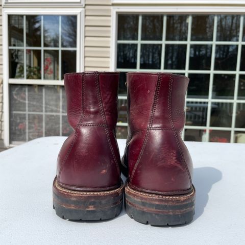 View photo of Grant Stone Brass Boot in Horween Color 8 Chromexcel