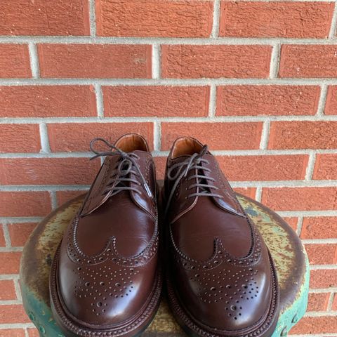 Grant Stone Longwing in Horween Crimson Chromexcel