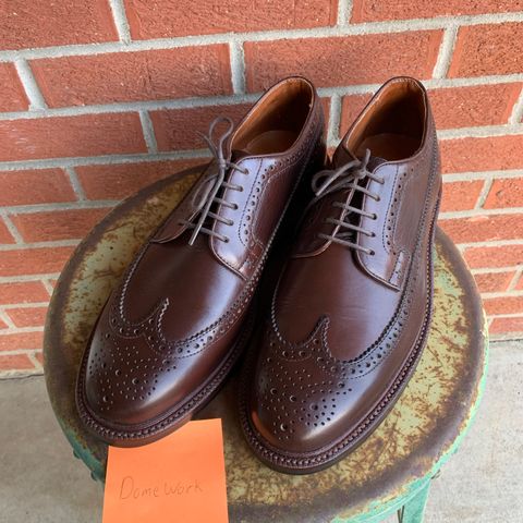 Grant Stone Longwing in Horween Crimson Chromexcel