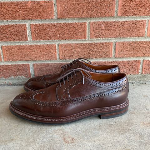 Grant Stone Longwing in Horween Crimson Chromexcel