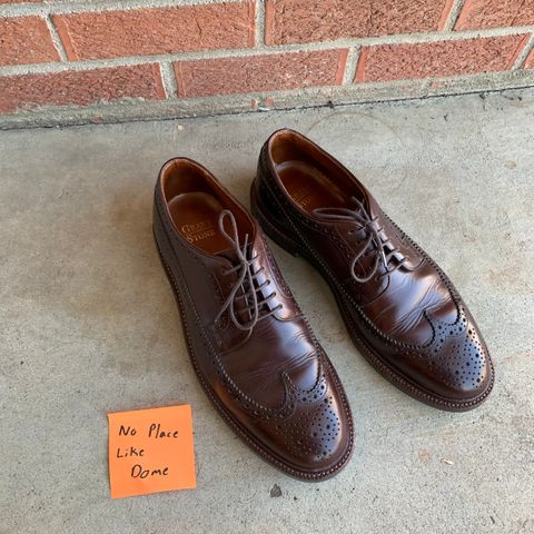 Grant Stone Longwing in Horween Crimson Chromexcel