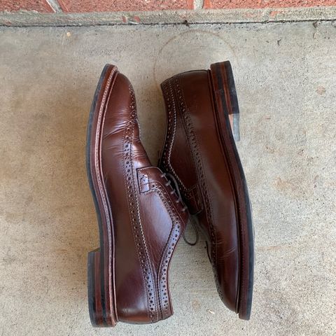 Grant Stone Longwing in Horween Crimson Chromexcel