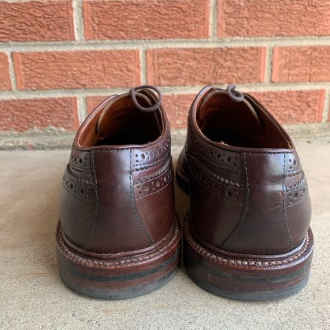 Grant Stone Longwing in Horween Crimson Chromexcel