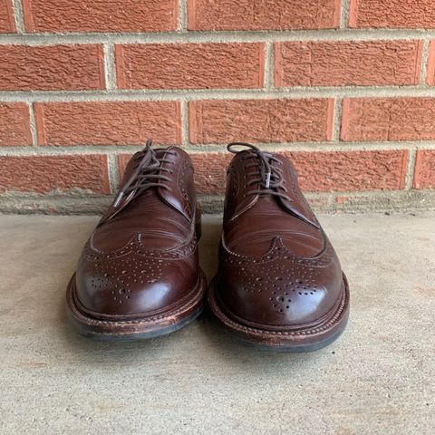Grant Stone Longwing in Horween Crimson Chromexcel