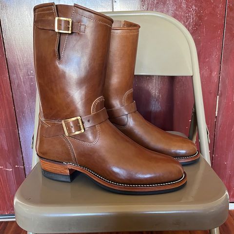 Attractions BILTBUCK Engineer Boots in Crust Horsebutt
