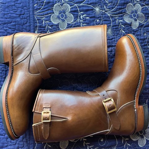Attractions BILTBUCK Engineer Boots in Crust Horsebutt