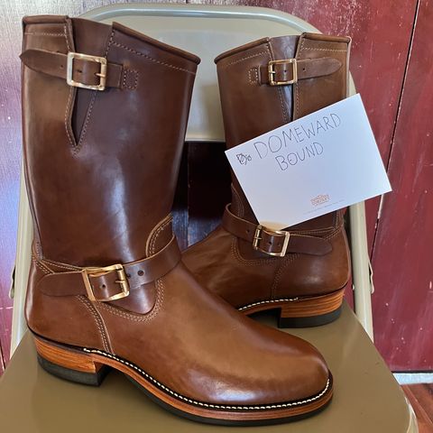 Attractions BILTBUCK Engineer Boots in Crust Horsebutt