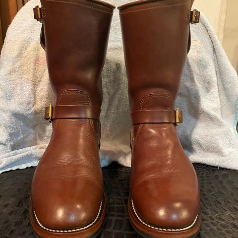 Attractions BILTBUCK Engineer Boots in Crust Horsebutt