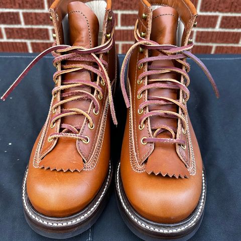 John Lofgren Donkey Puncher Boots in Badalassi Carlo Cognac Minerva