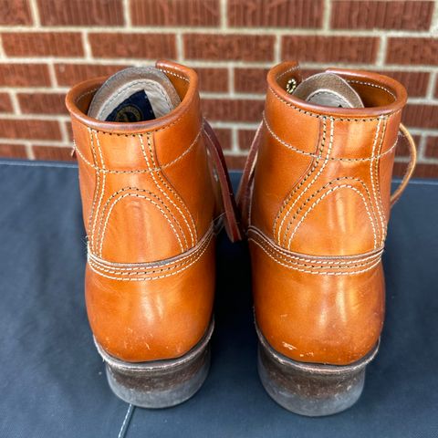 John Lofgren Donkey Puncher Boots in Badalassi Carlo Cognac Minerva