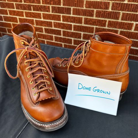 John Lofgren Donkey Puncher Boots in Badalassi Carlo Cognac Minerva