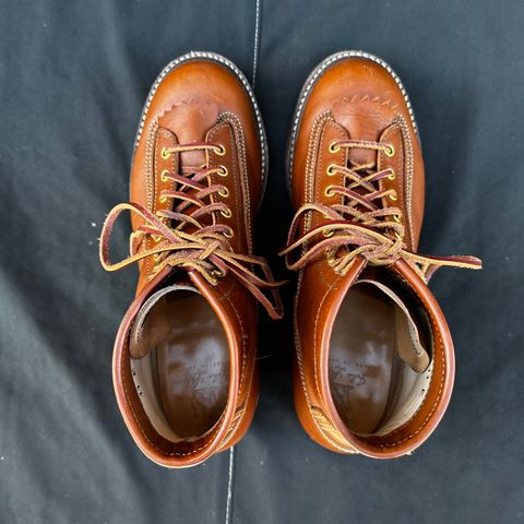 John Lofgren Donkey Puncher Boots in Badalassi Carlo Cognac Minerva