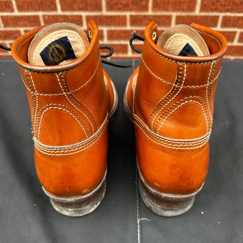 John Lofgren Donkey Puncher Boots in Badalassi Carlo Cognac Minerva