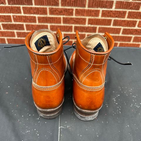 John Lofgren Donkey Puncher Boots in Badalassi Carlo Cognac Minerva