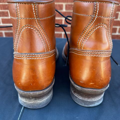 John Lofgren Donkey Puncher Boots in Badalassi Carlo Cognac Minerva
