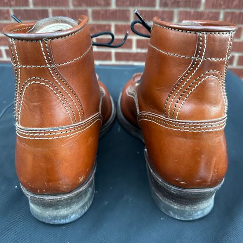 John Lofgren Donkey Puncher Boots in Badalassi Carlo Cognac Minerva