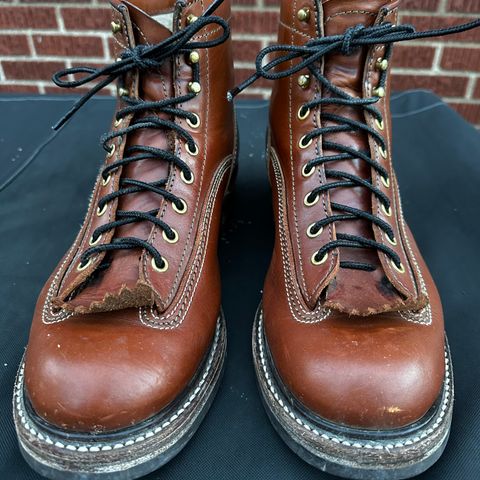 John Lofgren Donkey Puncher Boots in Badalassi Carlo Cognac Minerva