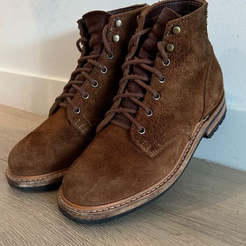 View photo of Truman Service Boot in Cattail Grizzly Roughout