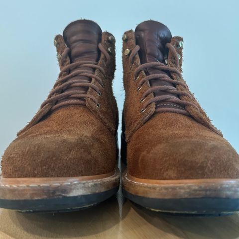 View photo of Truman Service Boot in Cattail Grizzly Roughout