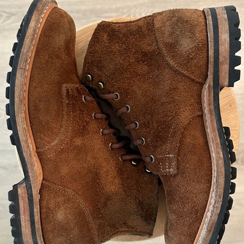 View photo of Truman Service Boot in Cattail Grizzly Roughout