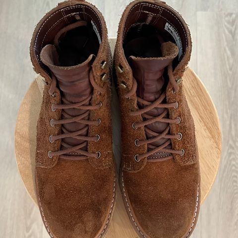 View photo of Truman Service Boot in Cattail Grizzly Roughout