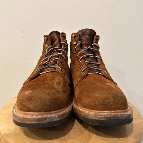 View photo of Truman Service Boot in Cattail Grizzly Roughout